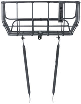 Basil Portland - Bicycle Basket - First - Matt Black