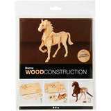 Creativ company cc 3d puzzel paard
