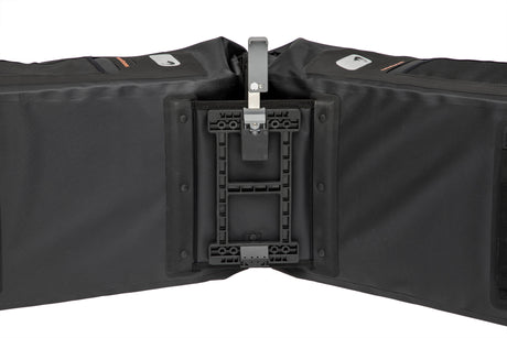 Nová vodotěsná taška s dvojitým kolům Varo Black Grey 40L Mik