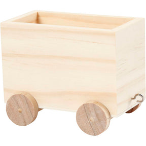Creativ Company Treinwagon H: 8 cm L: 9,5 cm B: 6,5 cm 1 stuk