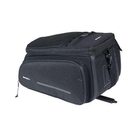 Basil bagagedragertas move 10-26l mik zwart