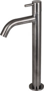Differnz wastafelkraan - koudwaterkraan - hoog - 28.5 x 11.5 cm - gun metal