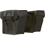 Greenlands bag double black-black. Dimensions 36x32x18 cm (2x) 40l. Be.