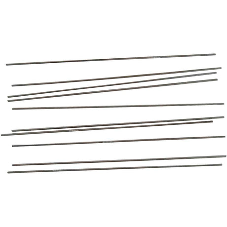 Creativ company metalen staaf - metalen staven set - kleine dunne metalen staafjes - lengte: 20 cm - dia: 2mm - 10 stuks