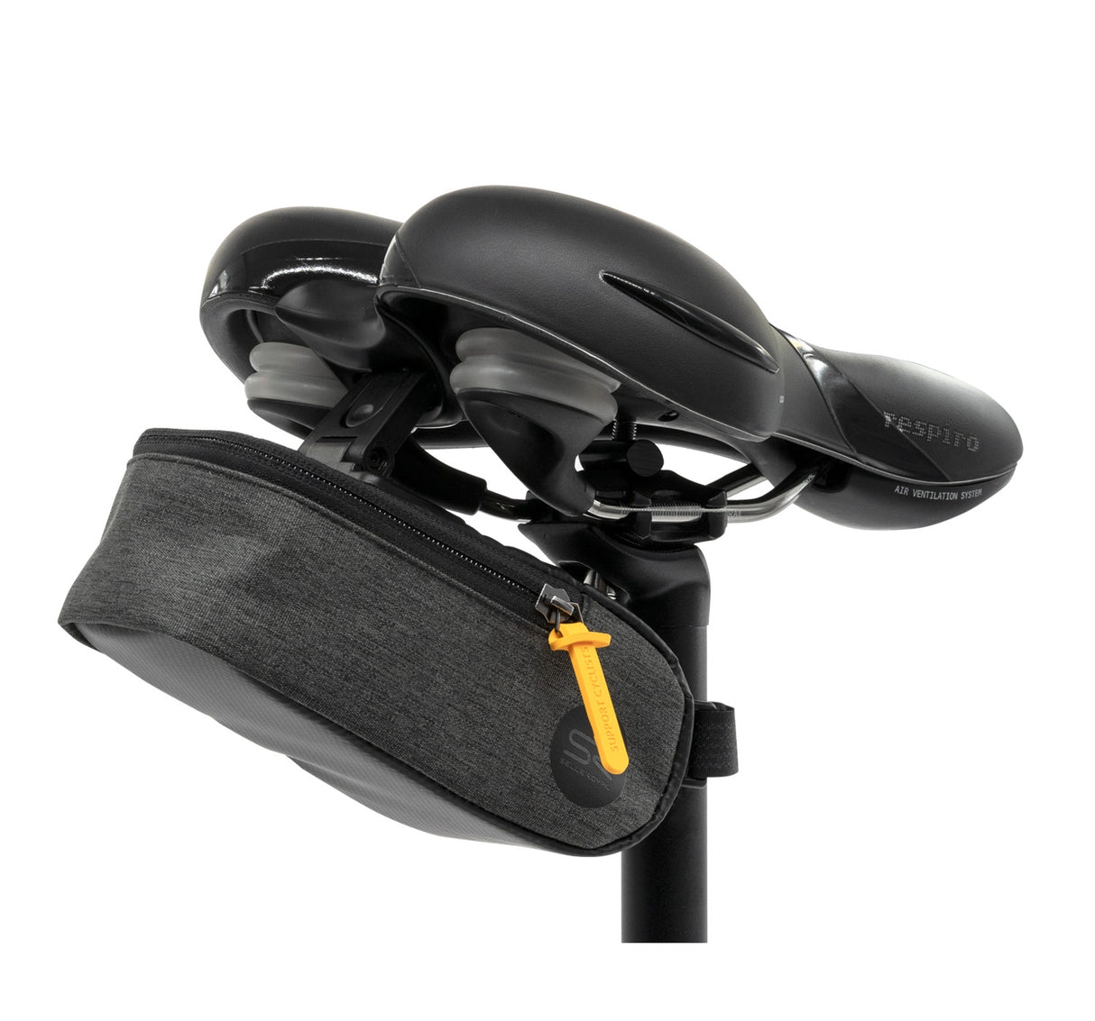 Selle Royal Selle Satteltasche Unisex, Polyester, 0,6 l, Schwarz