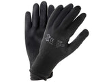 Assembly glove Workshop Polyester with PU-Coating XL Black