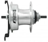 Sturmeyarcher Gear Hub 3 rychlostní Sturmey Archer XL-RD3 90 mm bubnový brzdový náboj 36 otvorů stříbro