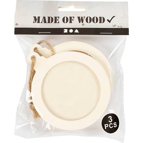 Creativ company http: www.cchobby.nl lijst-hangende-decoraties-d-0-5-cm-d-8-cm-3-stuk-1-doos