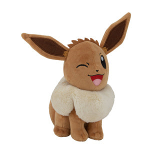 Jazwares pokémon knuffel pluche eevee, 20cm