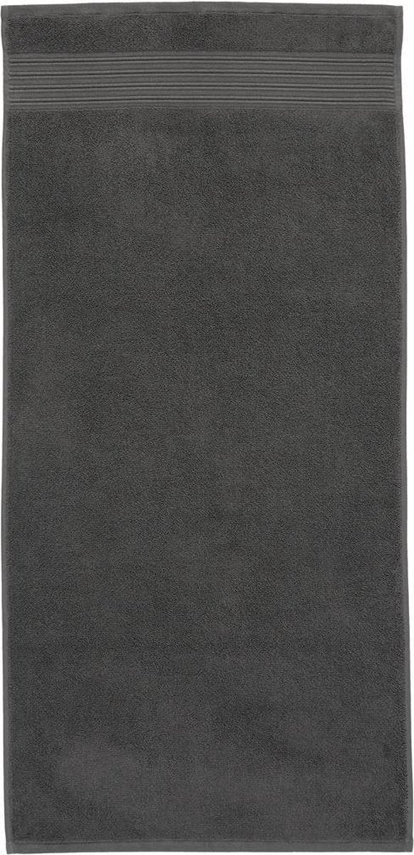 Beddinghouse sheer - katoen - handdoek - 50x100 cm - antraciet