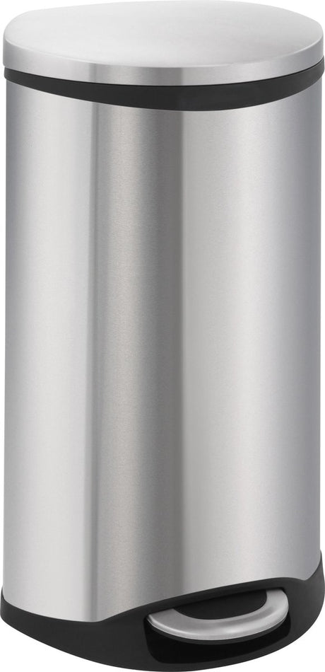 Eko - shell bin pedaalemmer 30 liter - stainless steel plastic - mat rvs - prullenbak