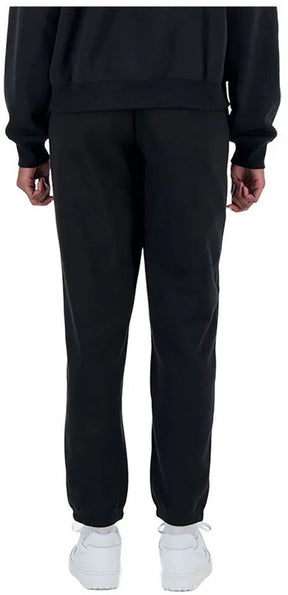New balance sport essentials french terry dames broek - black