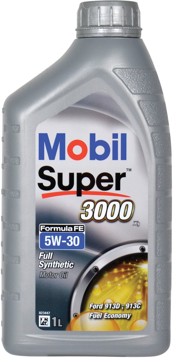 Mobil super 3000 formula fe 5w30 motorolie - 1 liter