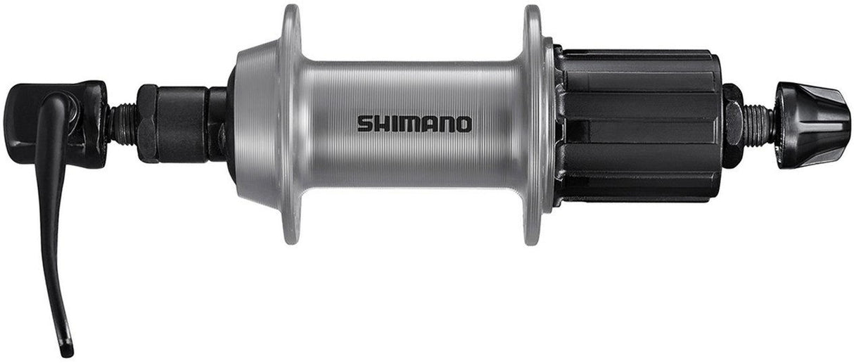 Shimano po náboji 8 9 Speed ​​FH-TX500 QR 36 otvorů stříbro