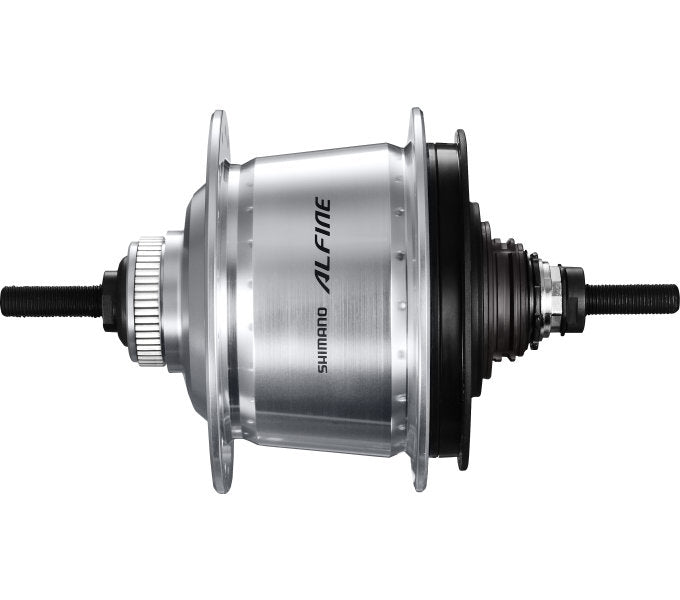 Shimano Versnellingsnaaf Alfine SG-S7001 8 speed voor schijfrem 36 gaats zwart