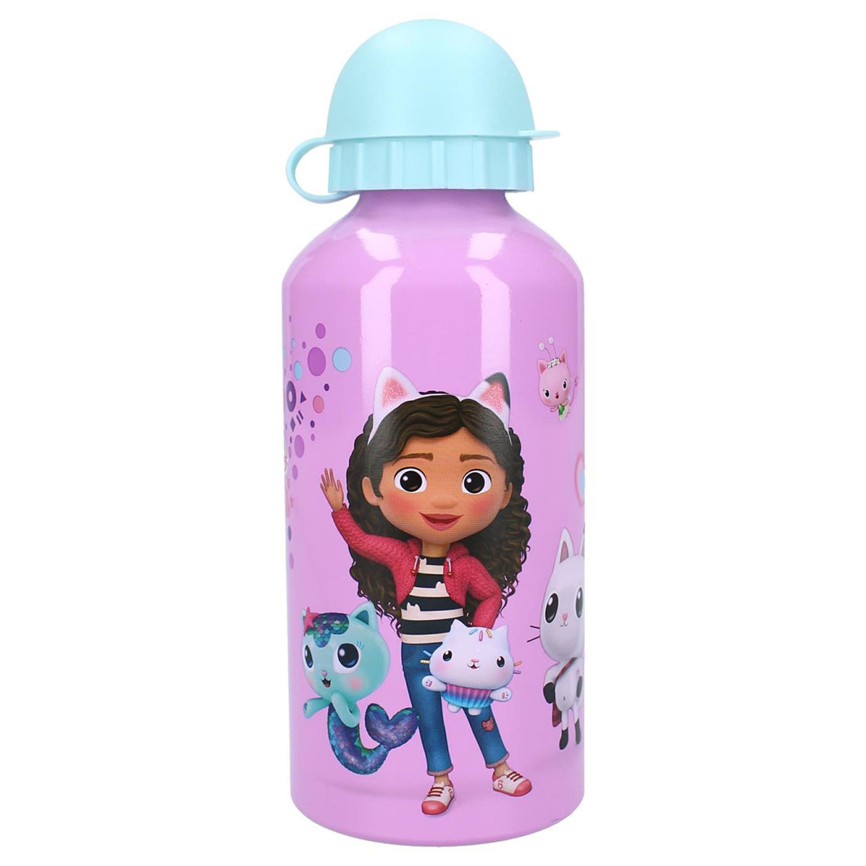 Vadobag gabby's dollhouse - schoolbeker en drinkfles - roze - 500ml