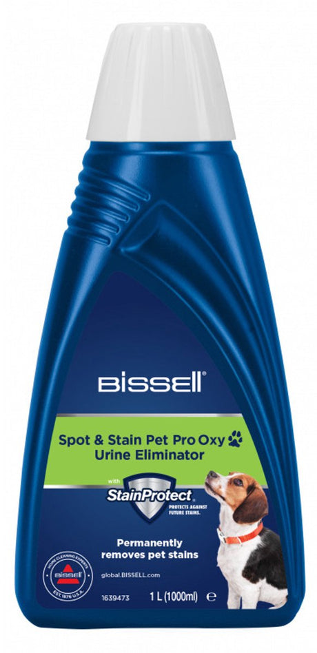 Bissell spot stain pet pro oxy 1l - geschikt voor spotclean - permanente urine verwijderaar - vlekkenverwijderaars met zuurstofkracht - krachtige vlekkenreiniger bank en tapijt - 20343