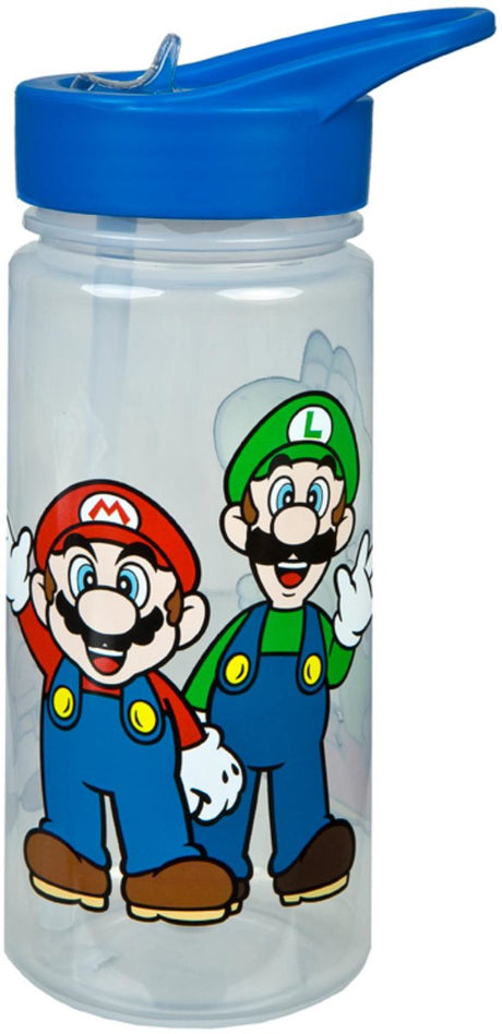 Super mario drinkfles voor kinderen - kleurrijke waterfles 500ml.