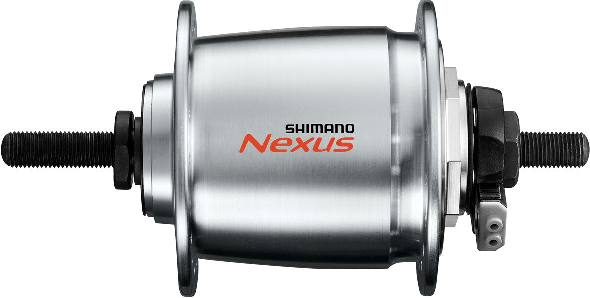 Shimano Dynamo Naf Shimano DH-C6000-1R 36 Löcher 6 V 1,5 Watt für Rollerbrake Silber