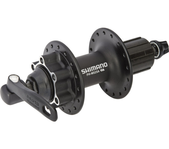 Shimano After Hub 8 9 10 Speed ​​FH-M525 32 Otvory 6 šroubů Brzdový disk Black Black