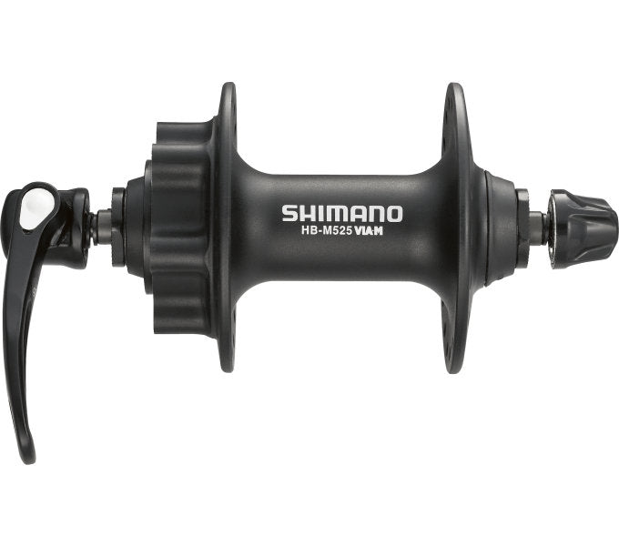 Shimano Vorderhub FH-M525 32 Löcher 6 Schrauben Bremsscheibe Schwarz montieren