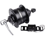 Shimano Dynamonaaf HD-3D37 3 watt 32 foro blocco centrale Quick Panner Black