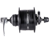 Shimano Dynamonaaf HD-3D37 3 watt 32 foro blocco centrale Quick Panner Black