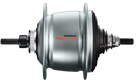 Gear Hub Shimano Nexus 8 SG -C6001 for skivebrems - 36 hull - sølv