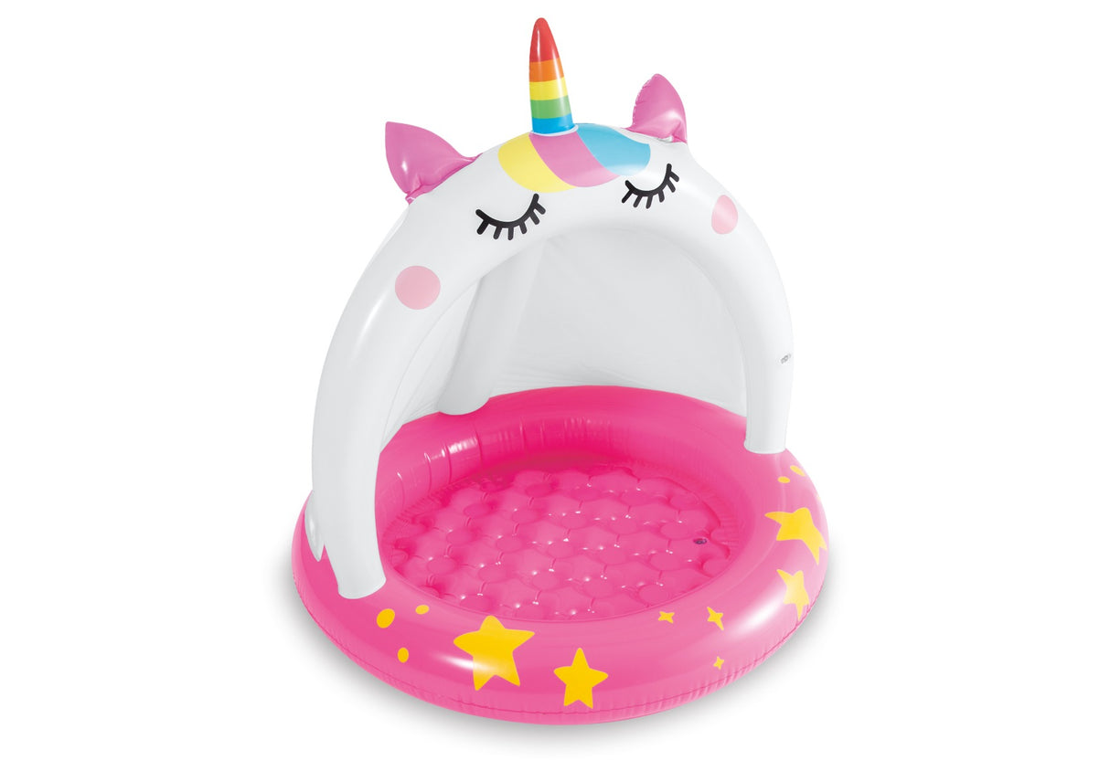 Intex 58438np wet set collection caticorn babyzwembad 102x102 cm