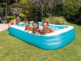 Intex Inflatable Swimming pool Family Pool Blue