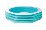 Intex opblaasbaar zwembad octagon - family pool