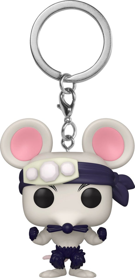 Funko pocket pop! demon slayer muscle mouse keychain