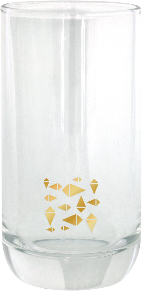 Tak design drinkglas things hoog - glas - ø6,5 x 12,5 cm - koper