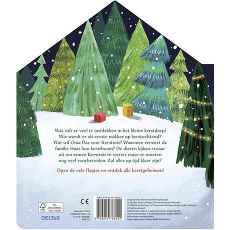 Deltas hoera, het is kerstmis! kartonboek