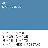 Superior achtergrondpapier 41 marine blue 1,35 x 11m
