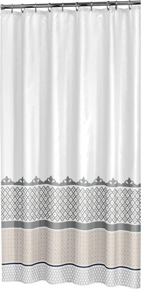 Sealskin marrakech douchegordijn 180x200 cm - polyester - zilver goud