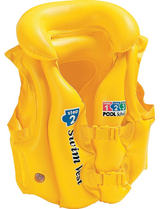 Intex Yellow Children's Swimming Vest