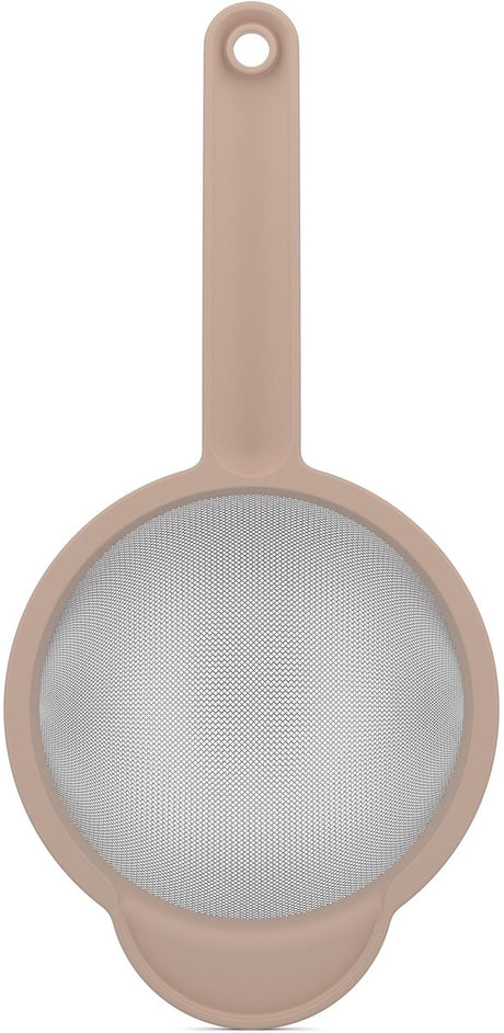 Mepal zeef chef it - 16.7 cm - met handig ophangoog - past in beslagkommen - hittebestendig tot 110°c - vaatwasmachinebestendig - bakspullen - chalk