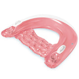 Silla de asiento flotante inflable Intex rosa