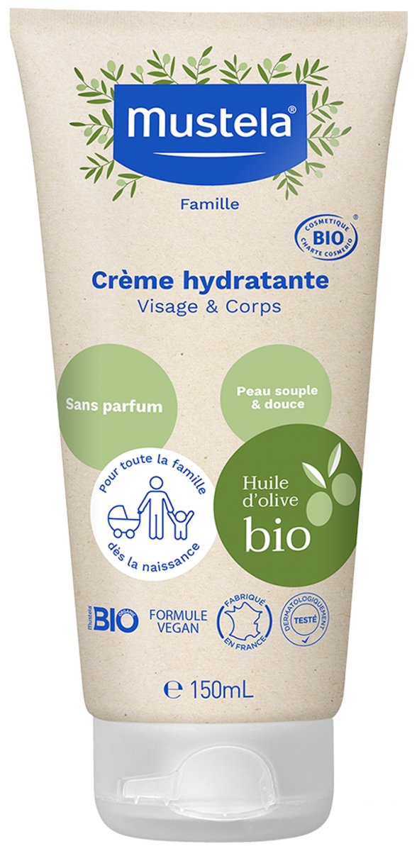 Mustela bio moisturizing cream - 150 ml