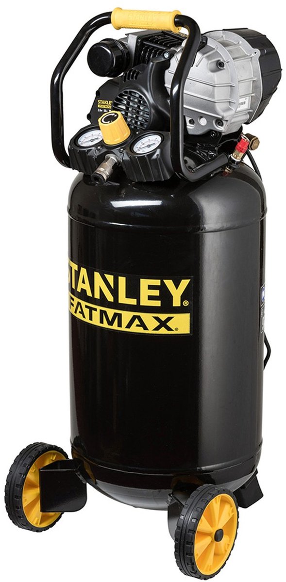 Stanley - professionele compressor - oliegesmeerd - verticaal - 50 l 2 pk 10 bar