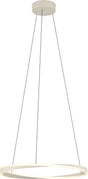 Eglo camerota hanglamp - ø 57 cm - zandkleur beige wit - instelbaar wit licht - dimbaar