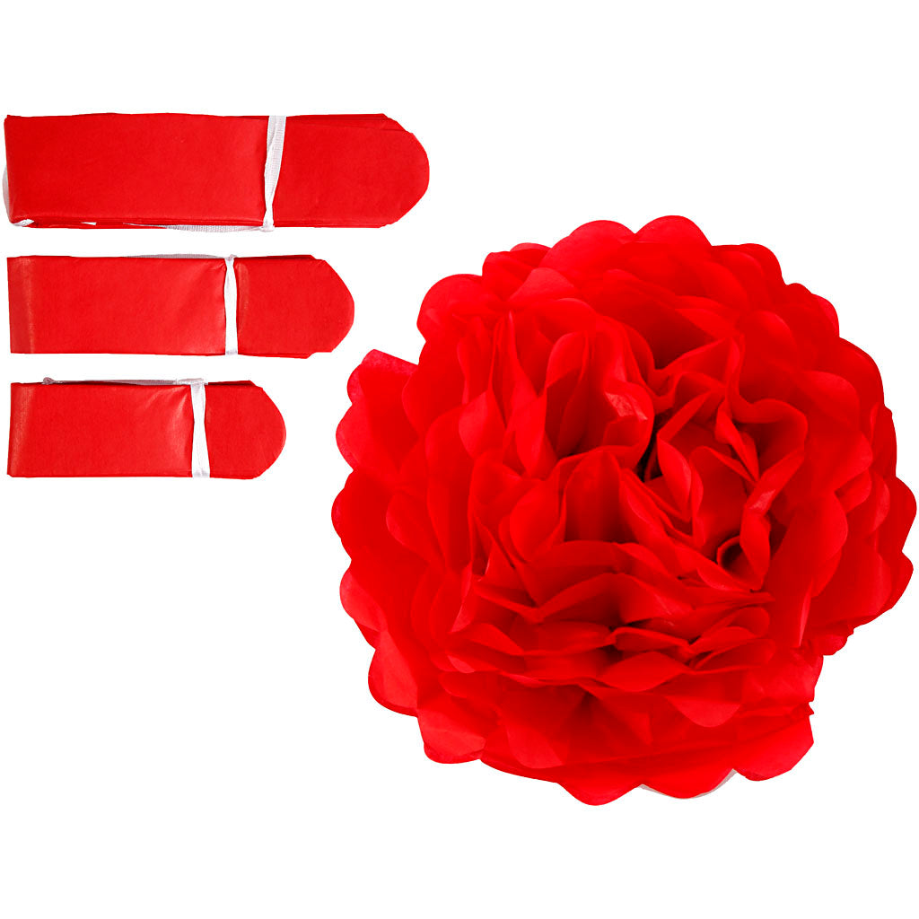 Http: www.cchobby.nl pompon-van-papier-d-20-24-30-cm-16-gr-rood-3-stuk-1-doos