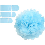 Http: www.cchobby.nl pompon-van-papier-d-20-24-30-cm-16-gr-lichtblauw-3-stuk-1-doos