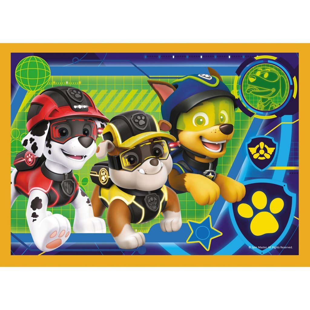 Trefl Paw Patrol 4in1 puzzle 35-70 kusů