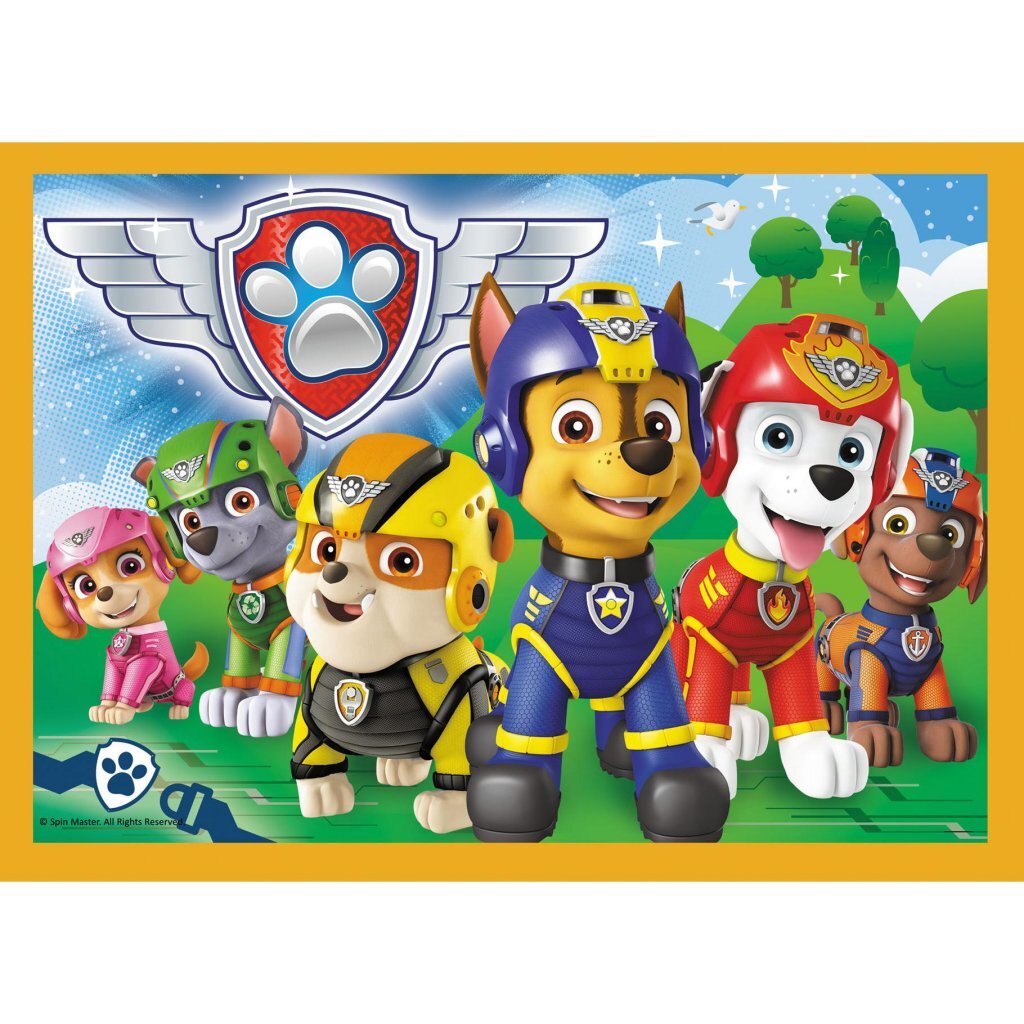 Trefl paw patrol 4in1 puzzel 35-70 stukjes