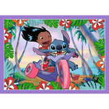 Trefl Disney Stitch 4in1 Puzzle 35-70 sztuk