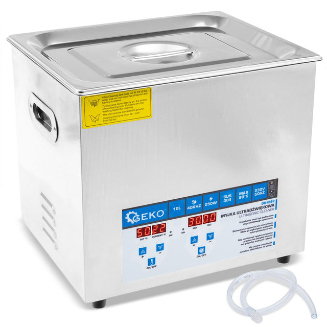 Geko ultrasone wasmachine 250w 10l