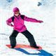 Snowboard czerwony 68 cm