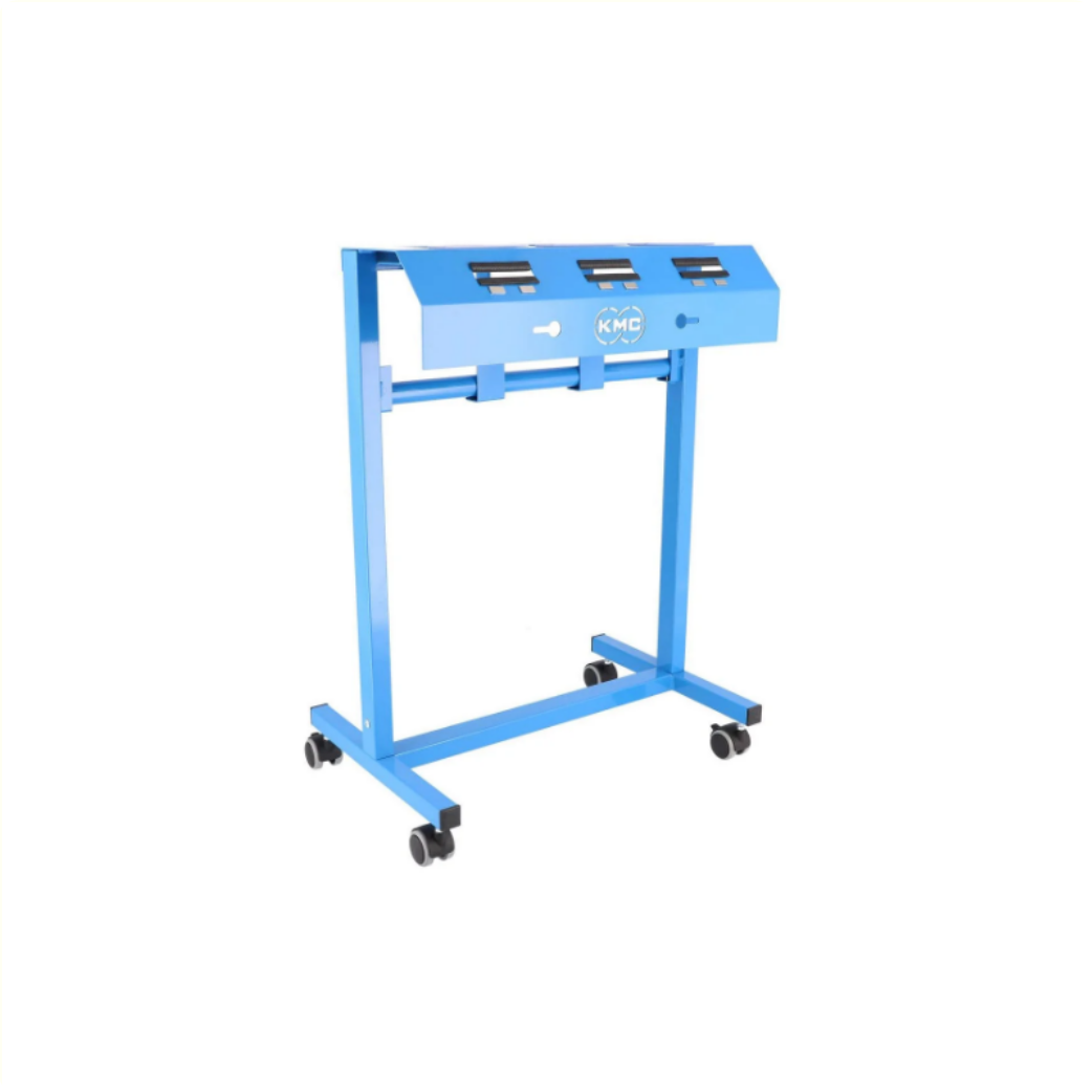 KMC Fahrradkettenroller Pro - Blau - 90x60x40 cm